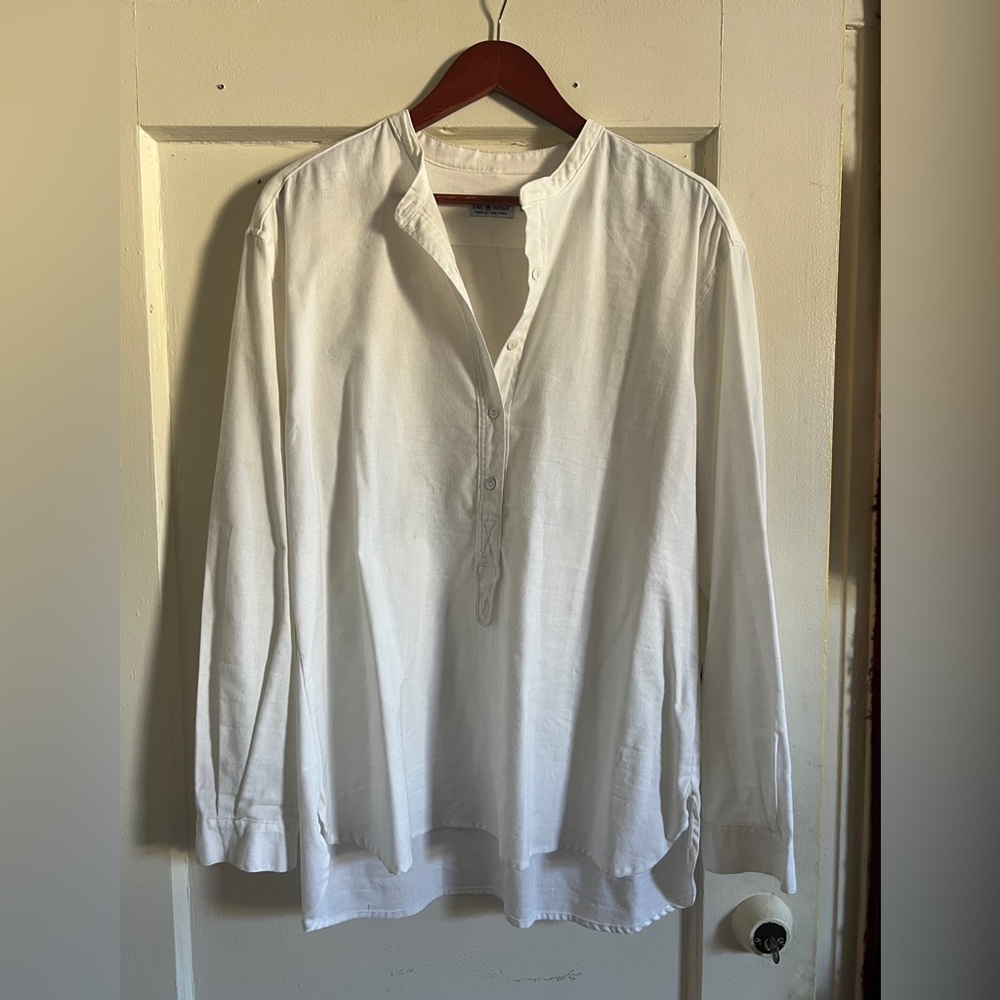 Gorgeous 100% ‘Sail Wear’ Linen Tunic, Women’s XL